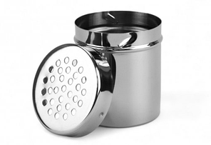 Сільничка металева 200мл Ємності для спецій нержавіюча сільниця і перечниця для ресторану Баночка для спецій, фото 4