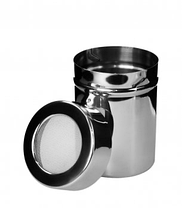 Сільнички для кафе 350 мл Сільничка та перечниця для ресторану Спецівники для ресторанів Ємності для спецій нержавіючі, фото 3