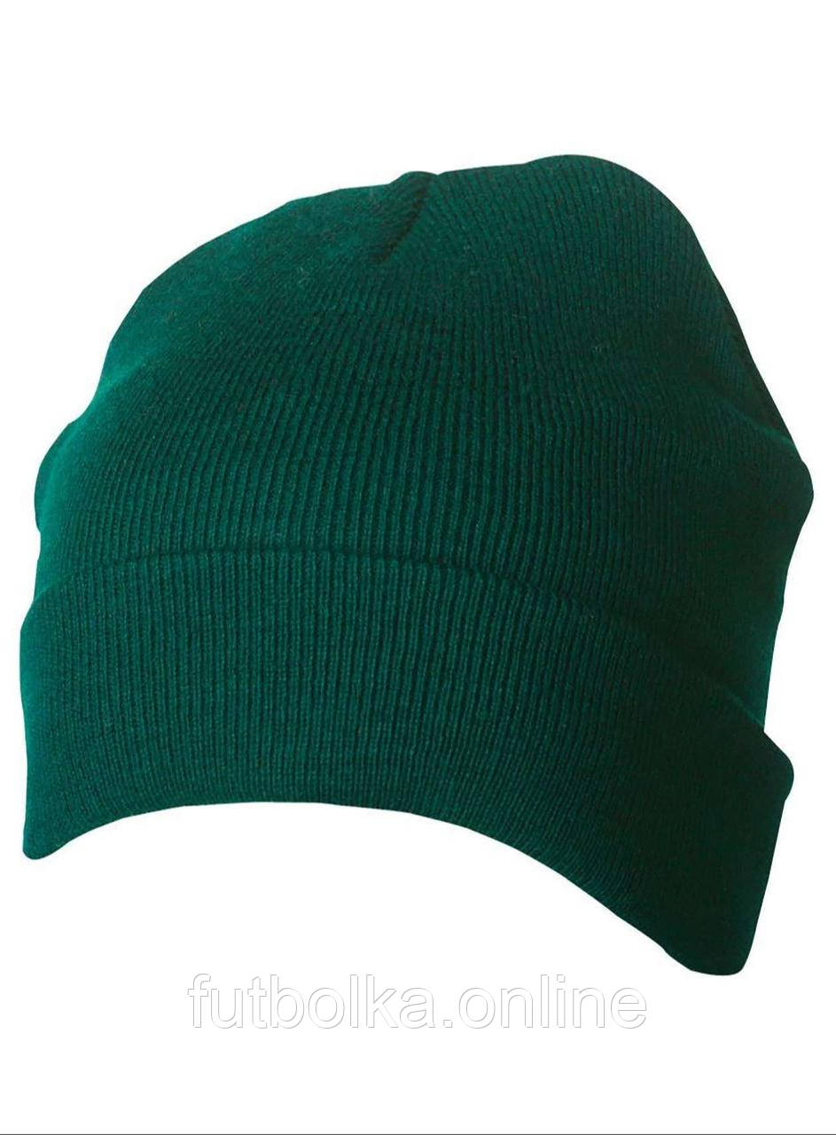 Темно-Зелена шапка на підкладці Knitted Cap Thinsulate™ Myrtle Beach