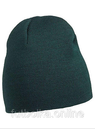 Темно-Зелена шапка брендова Beanie No.1 Myrtle Beach, фото 1
