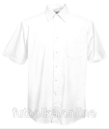 Сорочка чоловіча з коротким рукавом Poplin, фото 1