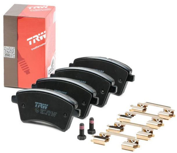 Передні колодки Рено Кенго 2, Мерседес Сітан/Renault Kangoo 2, Mercedes Citan (A4154300022) TRW GDB1785, фото 1