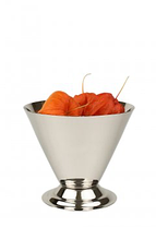 Креманка нержавіюча сталь 450 мл Соусники з нержавіючої сталі Залізні креманки для морозива Столовий посуд для соусу, фото 5