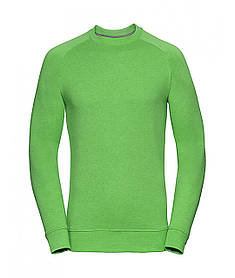 Зелений Марл чоловічий реглан теплий HD Raglan Sweat Russell
