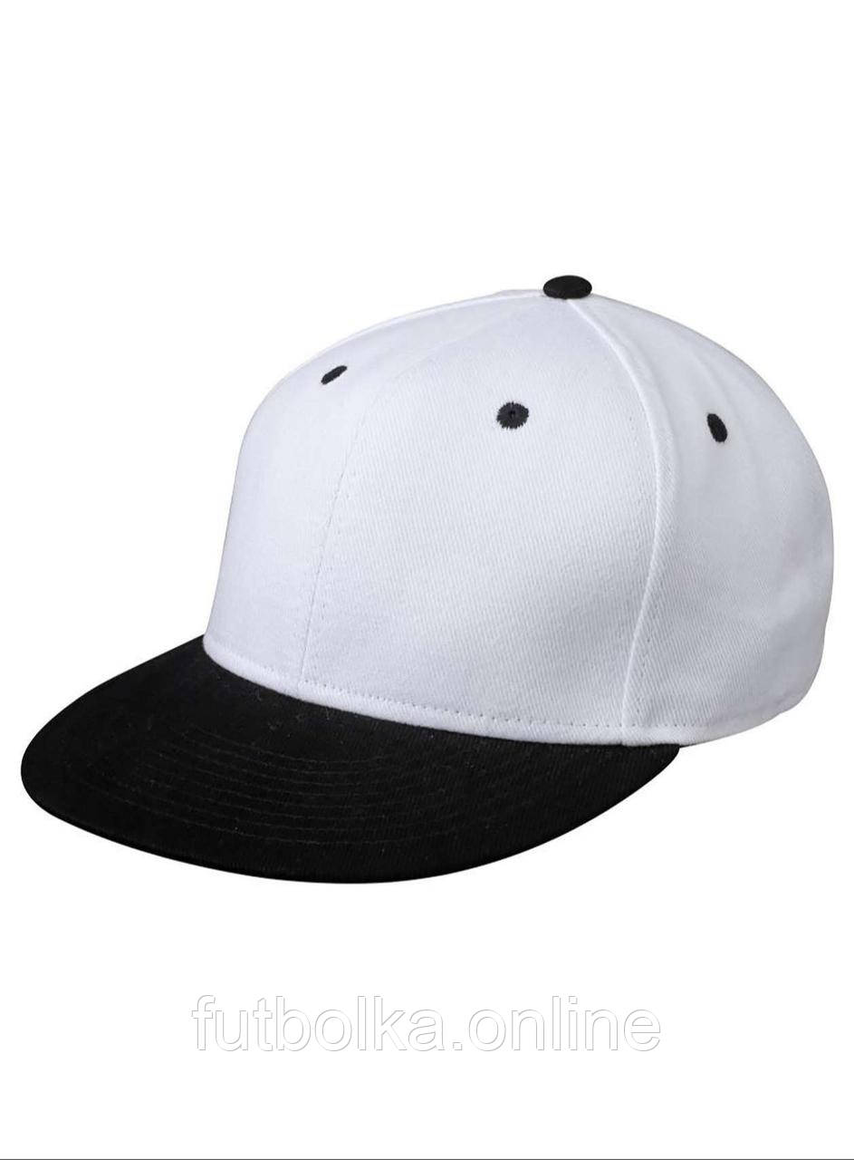 Біла кепка плоский козирок 6 Panel Pro Cap Myrtle Beach