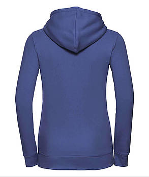 Світло-Синя толстовка жіноча зимова Ladies’ Authentic Hooded Sweat Russell, фото 3