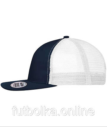 Темно-Синя кепка демісезонна 6 Panel Flat Peak Cap Myrtle Beach, фото 2