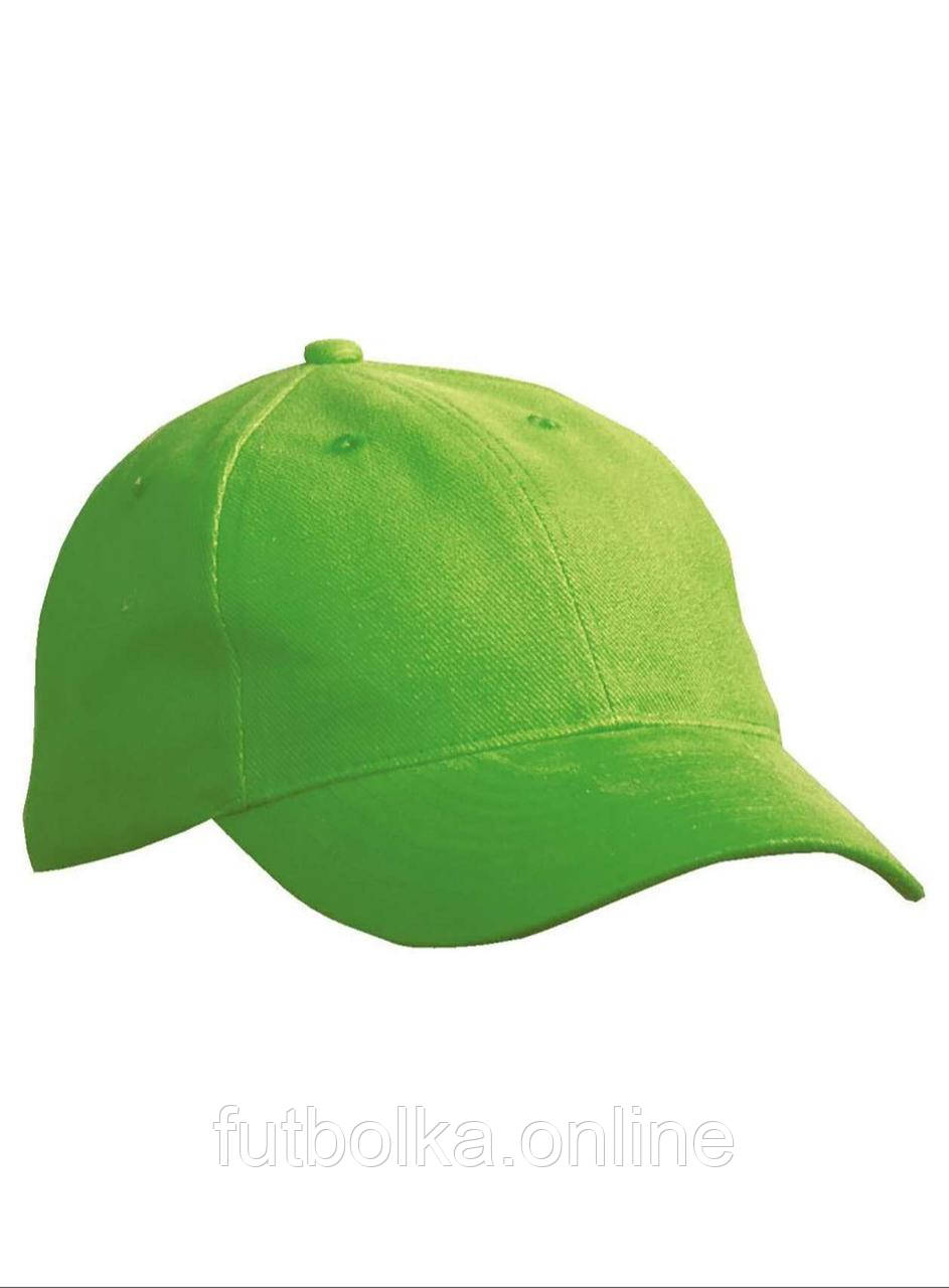 Зелений Лайм кепка без логотипу 6 Panel Softlining Raver Cap Myrtle Beach