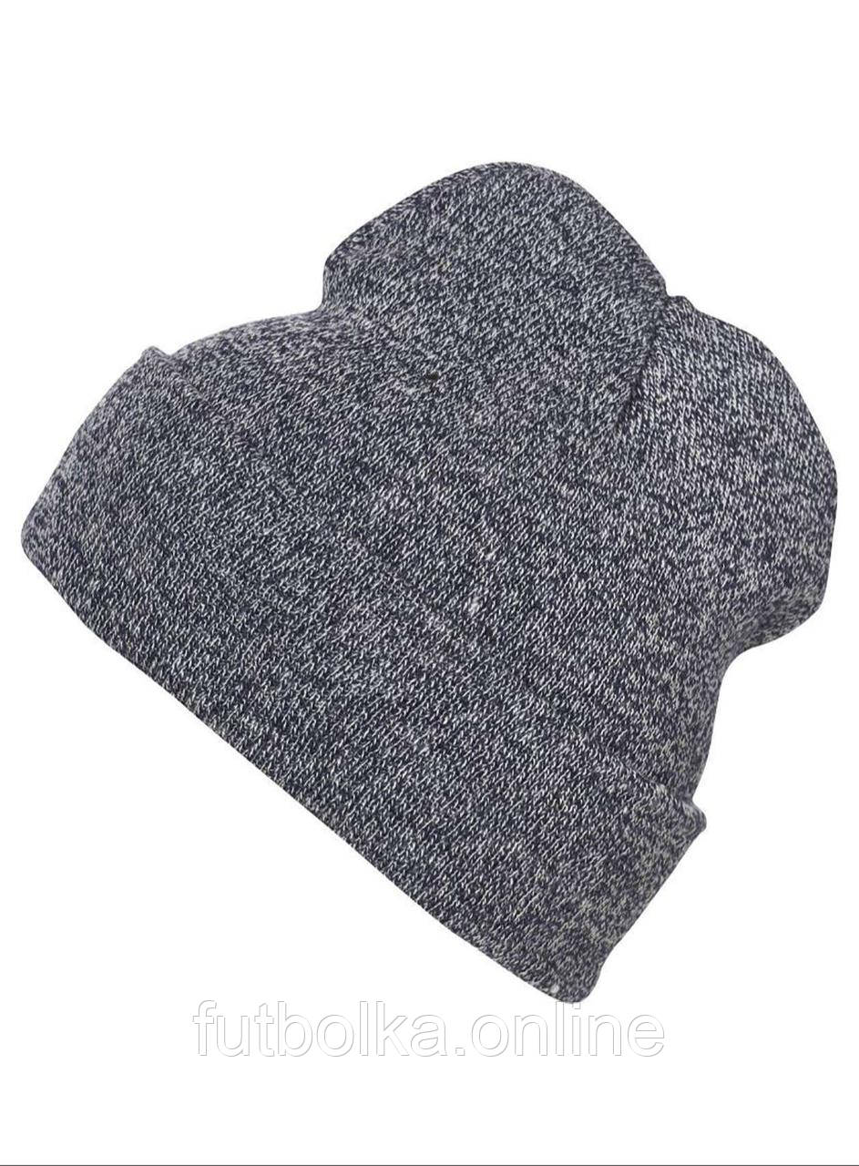 Деним Меланж шапка утеплена Melange Beanie Myrtle Beach