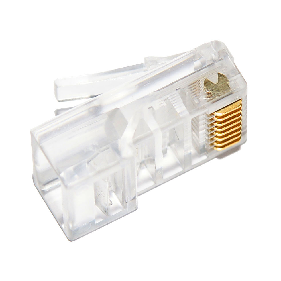 100шт Коннектор RJ45 8P8C Cat5 Cat5e Cat6 RJ-45 - фото 4 - id-p425500379