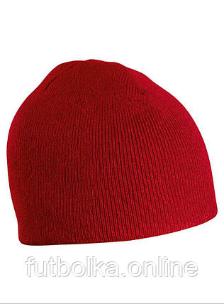 Темно-Бордова шапка брендова Beanie No.1 Myrtle Beach, фото 1
