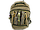 Міський рюкзак, брезентовий, колір хакі, 25 л, 4 відділення з боковими кишенями, фото 6