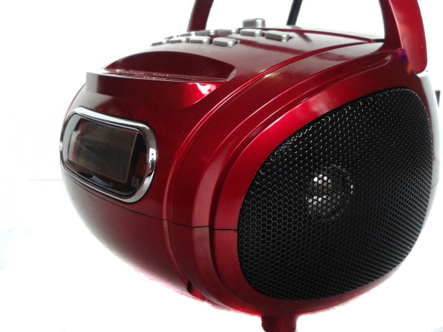 Бумбокс колонка караоке часы MP3 Golon RX 686Q Red - фото 3 - id-p425500399