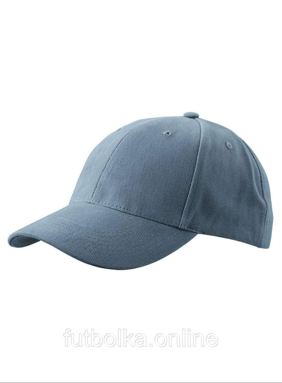 Темно-Сіра кепка з козирком 6 Panel Cap Low-Profile Myrtle Beach