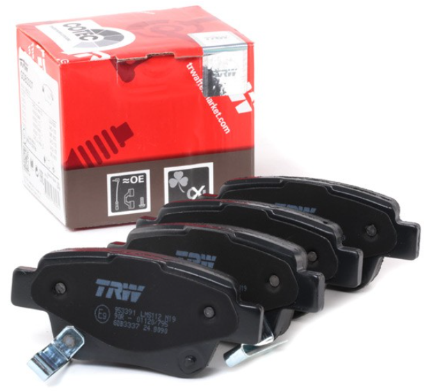 Задні колодки Toyota Авенсіс T25 / Toyota Avensis T25 (0446605010) TRW GDB3337, фото 1