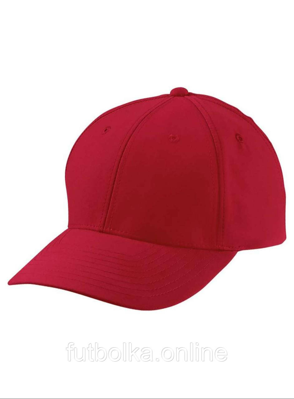 Червона кепка з великим козирком 6 Panel Polyester Peach Cap Myrtle Beach
