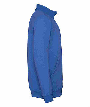 Яскраво-Синя дитяча кофта для дівчинки на замку Classic sweat jacket kids Fruit of the loom, фото 2