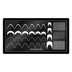 Пластина для стемпінгу RichColor №122