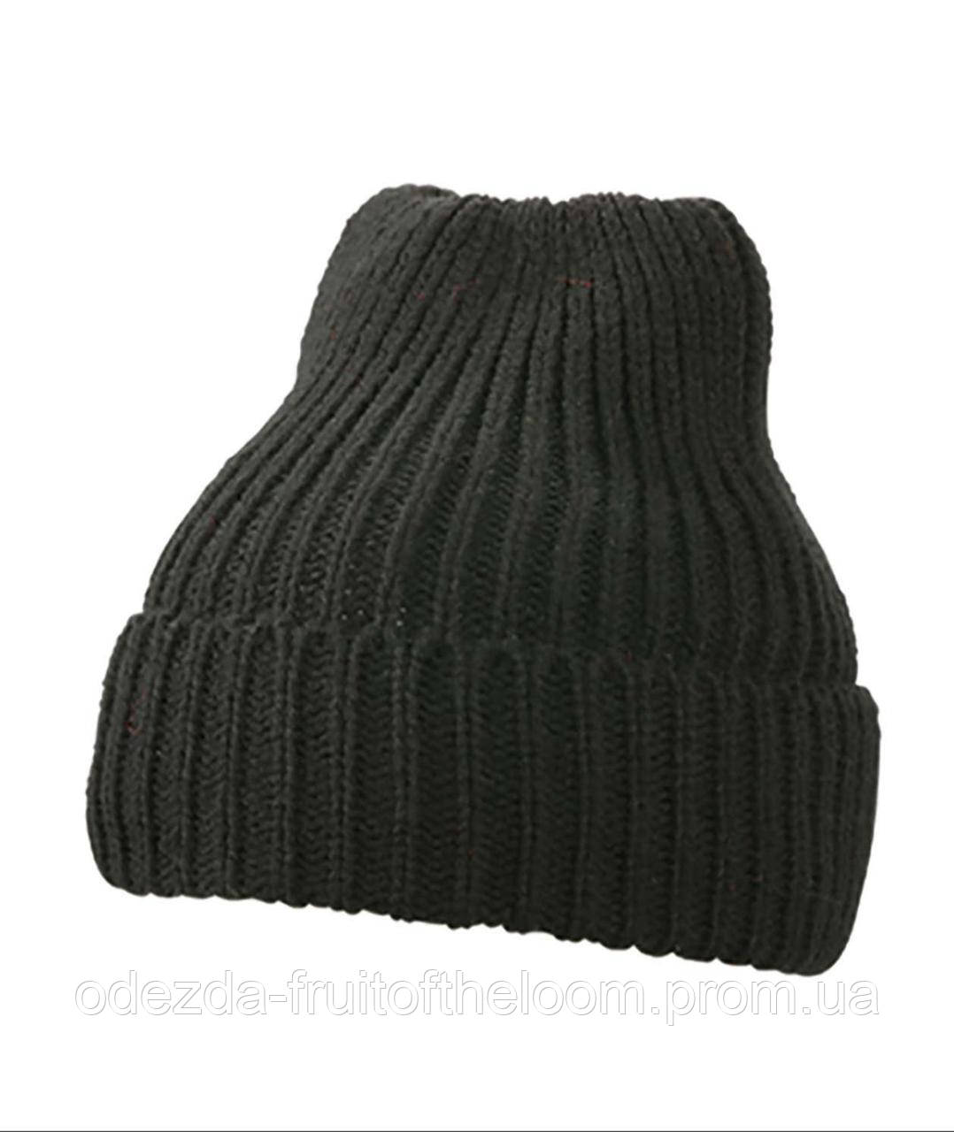 Чорна шапка з підкладкою Knitted Thinsulate™ Beanie Myrtle Beach