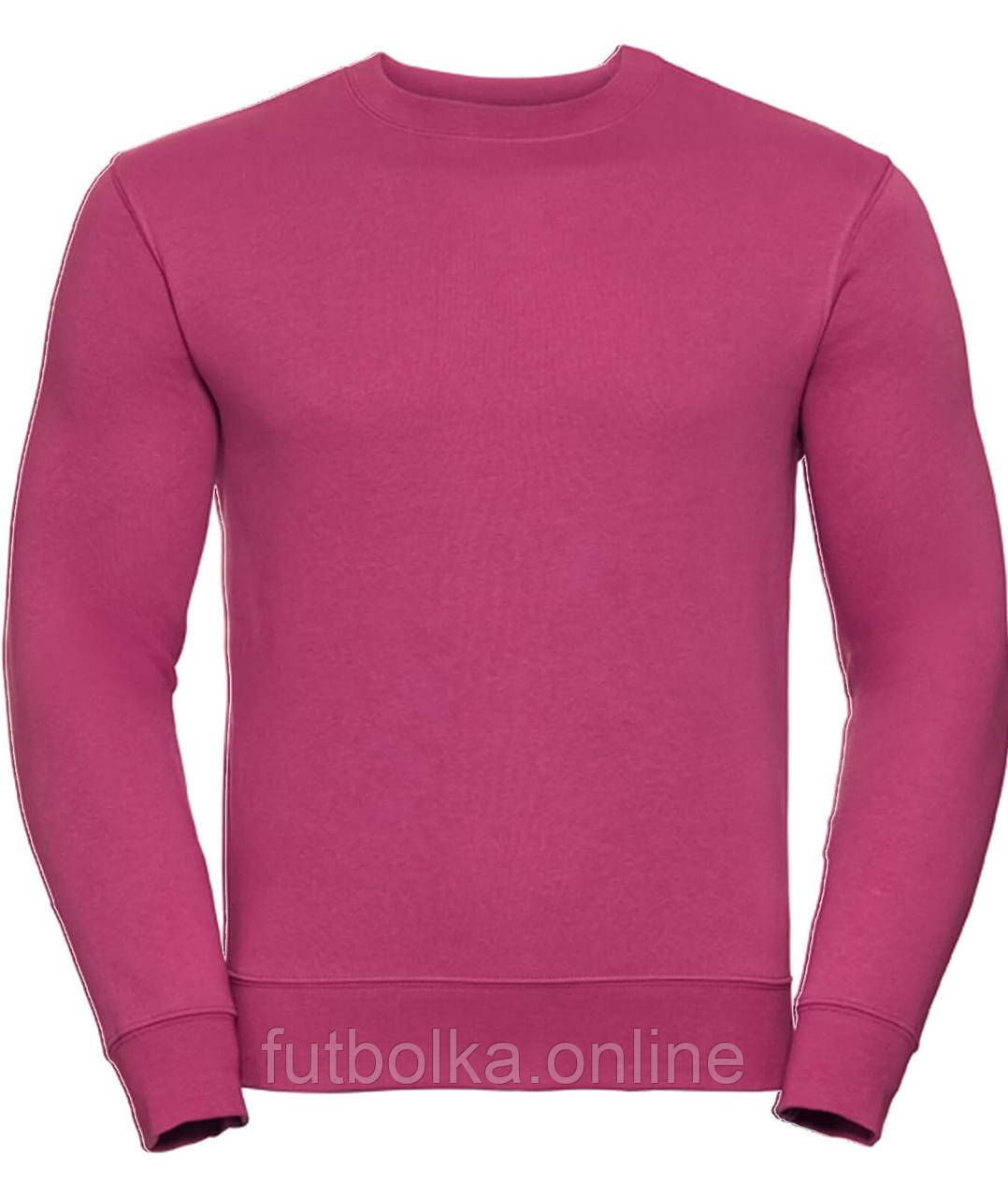 Малиновий светр чоловічий м'який Authentic Sweat Russell
