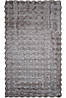Килим емітація хутра на латексній основі ESTERA COTTON LUXURY ANTISLIP L.GREY, фото 4