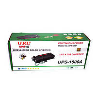 12V в 220V Автомобільний інвертор UKC 1800 Вт із зарядкою. Автомобільний перетворювач напруги, фото 10