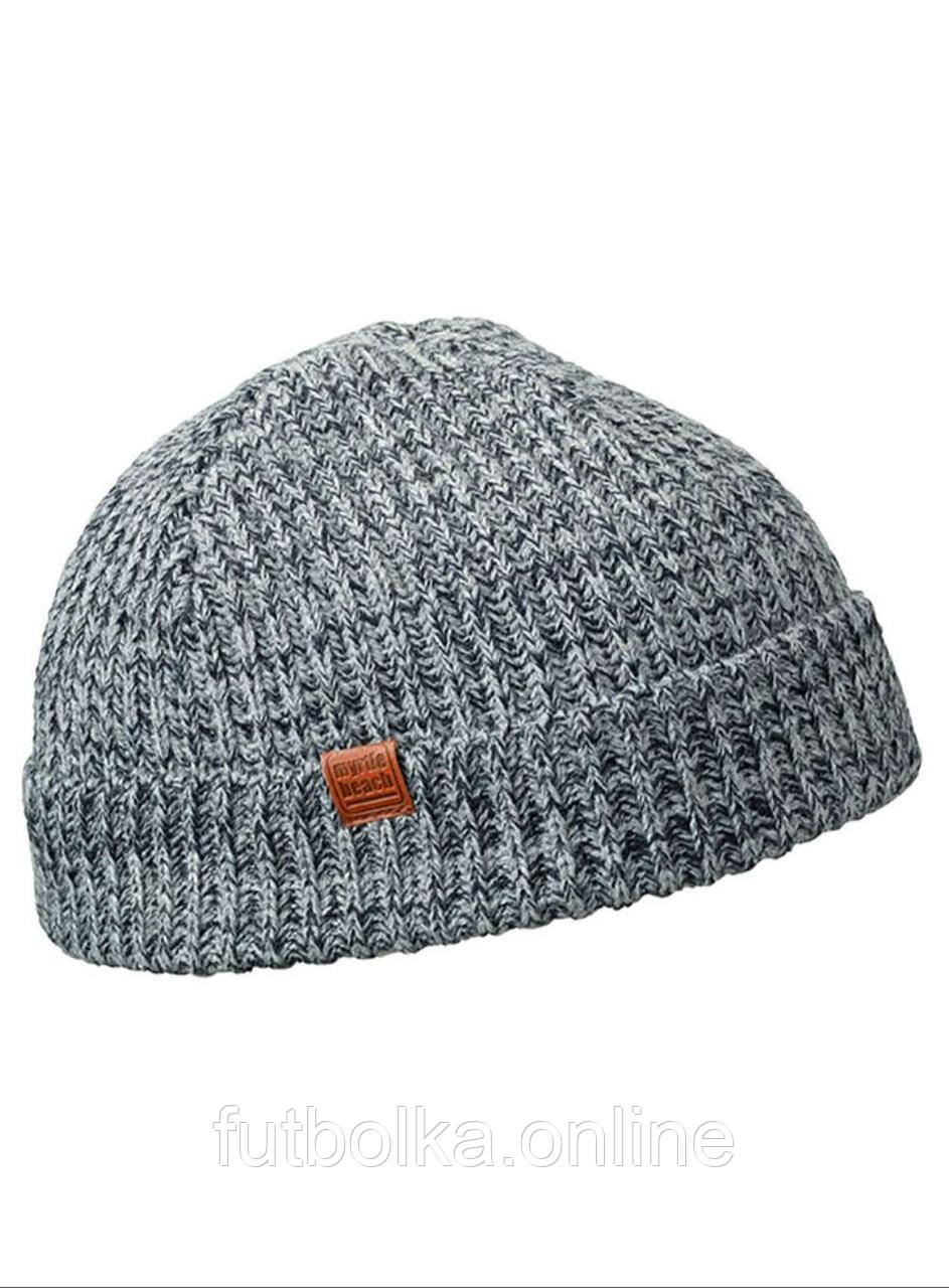 Сіра шапка молодіжна Urban Beanie Myrtle Beach