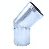 Кут зварний 70 мм під кутом 45° з нержавіючої сталі, фото 2