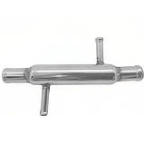 Підігрівач палива (антифріз - 16 мм; паливо - 8 мм) з нержавіючої сталі (Р405), фото 2