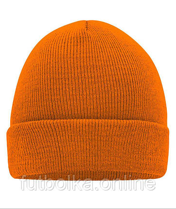 Помаранчева шапка в'язана Knitted Cap Myrtle Beach, фото 1