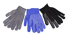 Рукавички нейлонові робочі з ПВХ точкою. Розмір М