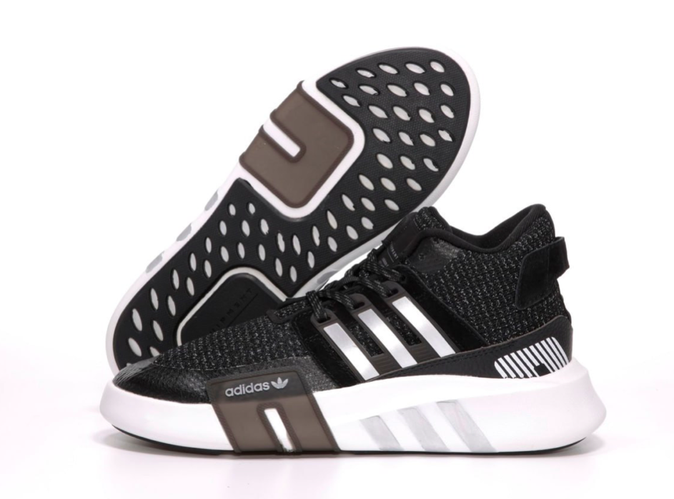 Кроссовки мужские Adidas EQT Bask ADV V2 черные Адидас Эквипмент ...