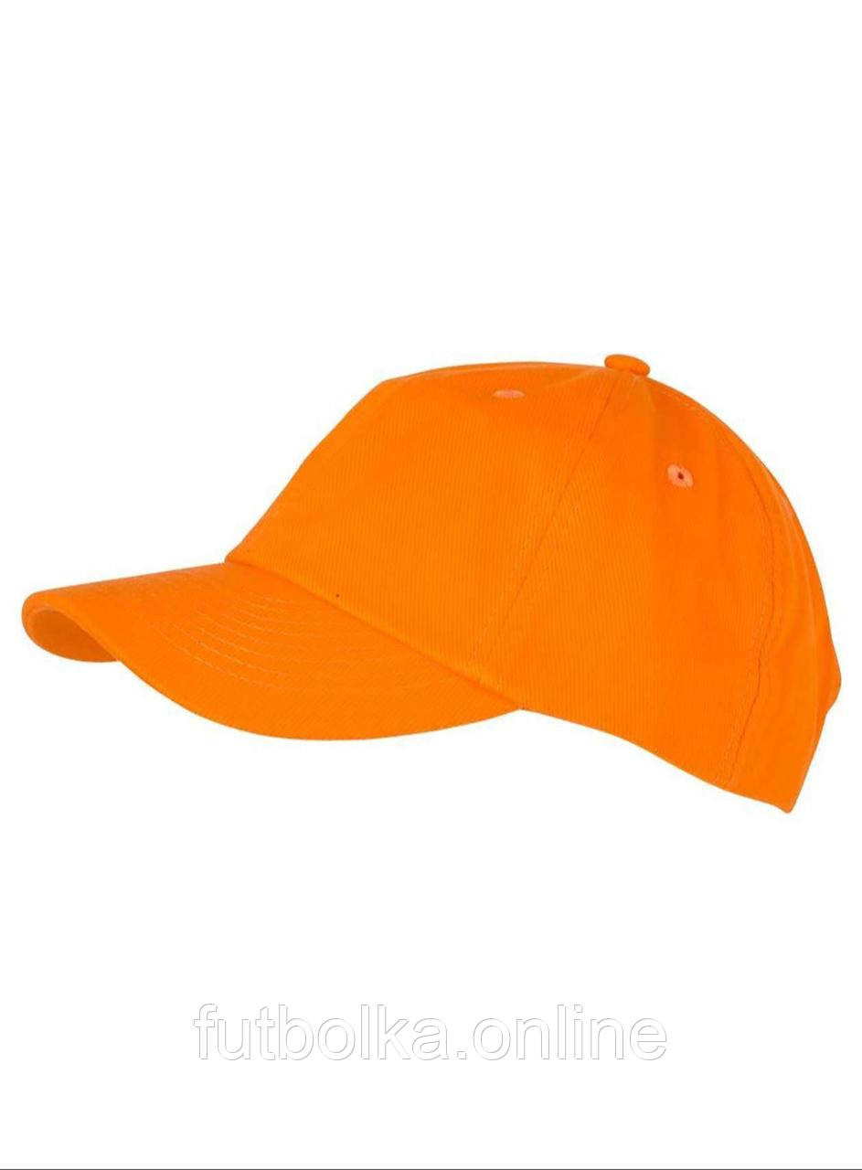 Помаранчева кепка з коротким козирком 6 Panel Heavy Brushed Cap Myrtle Beach