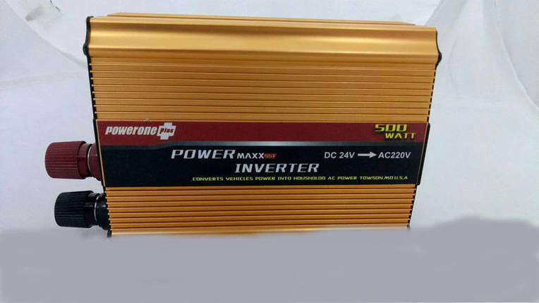 Перетворювач 12V-220V 500W інвертор перетворювач напруги, фото 2