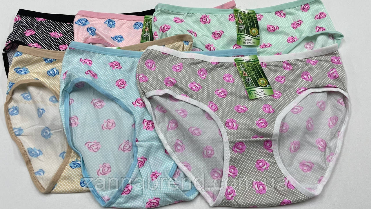 Комплект жіночих трусиків (3 шт) дизайн №5 L/XL