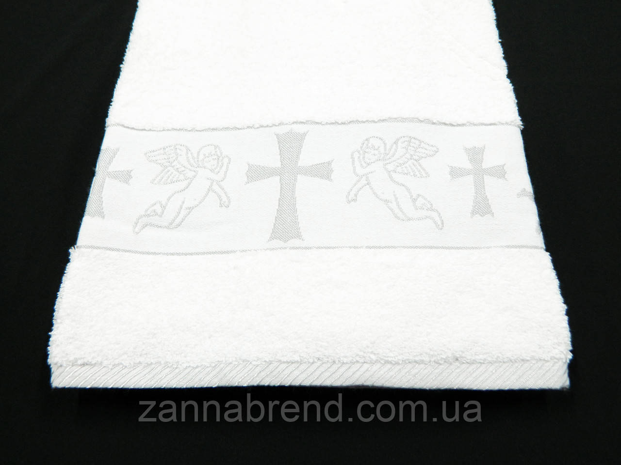 Крижма для хрещення 70*140 см (срібло)