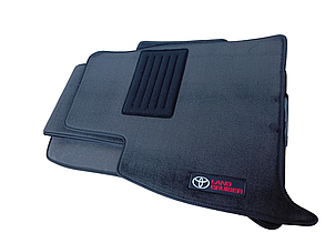 Килимки в салон ворс Beltex Toyota Land Cruiser 100 1998-2007 Чорні
