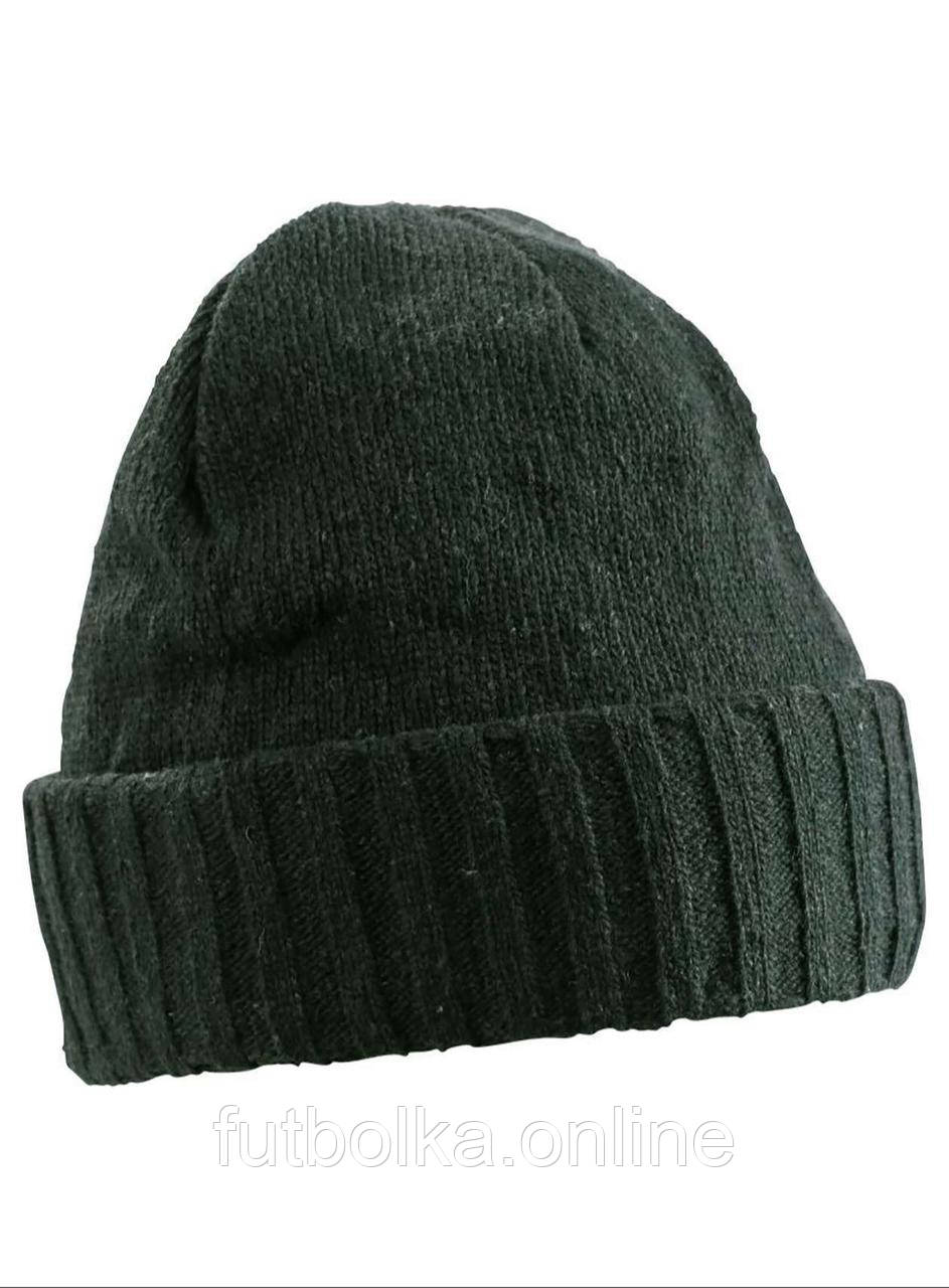 Гоночно Зелена шапка трикотажна Melange Hat Basic Myrtle Beach