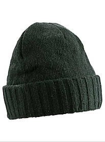 Гоночно Зелена шапка трикотажна Melange Hat Basic Myrtle Beach