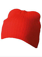 Червона шапка в'язана Rib Beanie Myrtle Beach