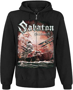 Худі Sabaton "Bismarck" на блискавці, Розмір S