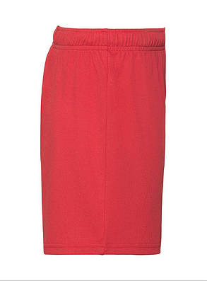 Червоні дитячі шорти для тренувань Kids performance shorts Fruit of the loom, фото 2