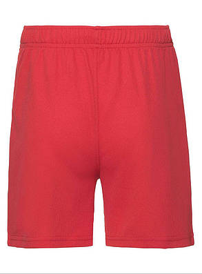 Червоні дитячі шорти для тренувань Kids performance shorts Fruit of the loom, фото 3