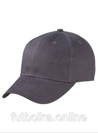 Карбонова кепка однотонна Brushed 6 Panel Cap Myrtle Beach, фото 1