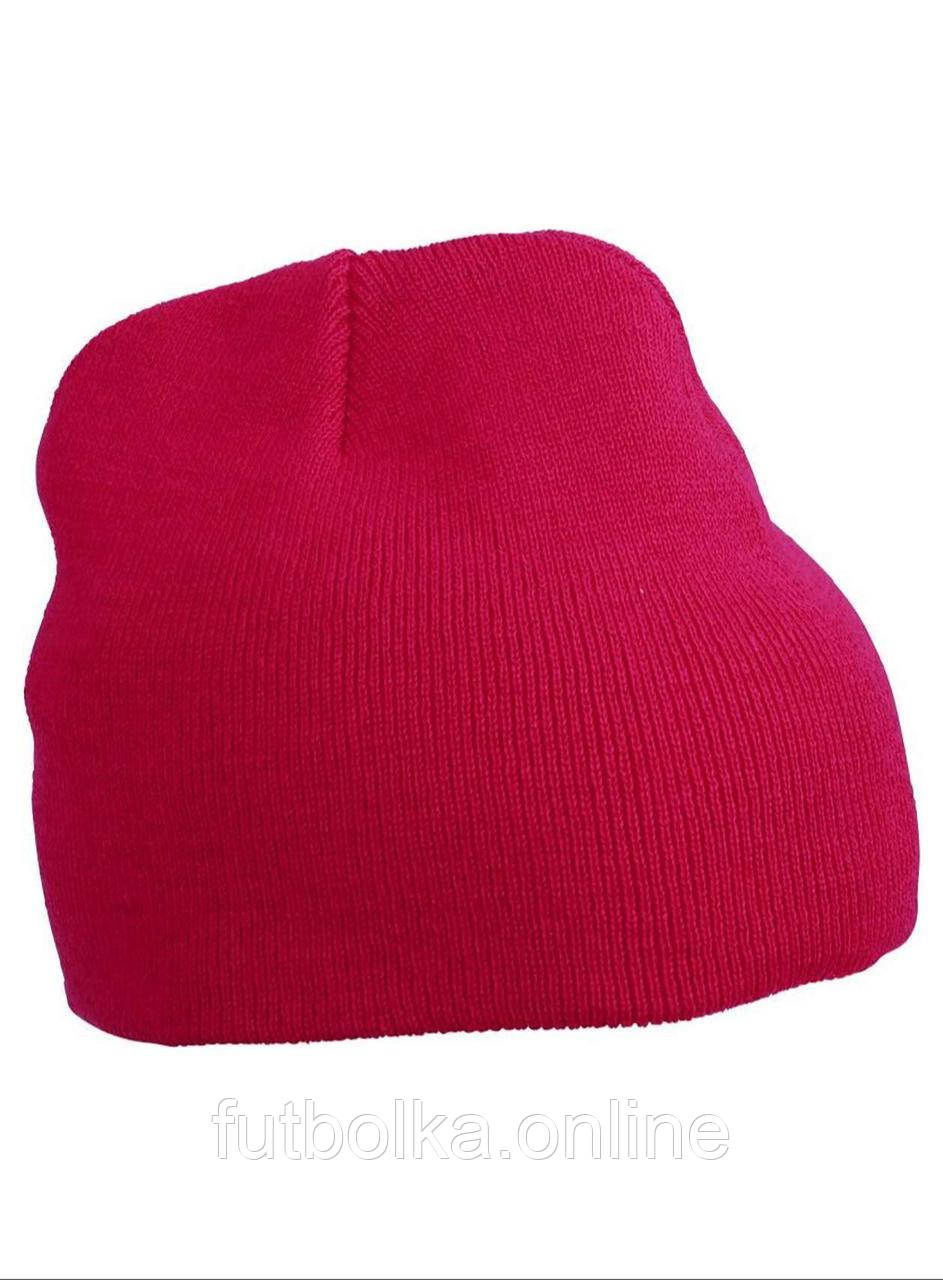 Малинова шапка брендова Beanie No.1 Myrtle Beach