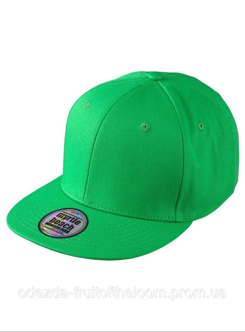 Зелена кепка снепбек 6 Panel Pro Cap Style Myrtle Beach