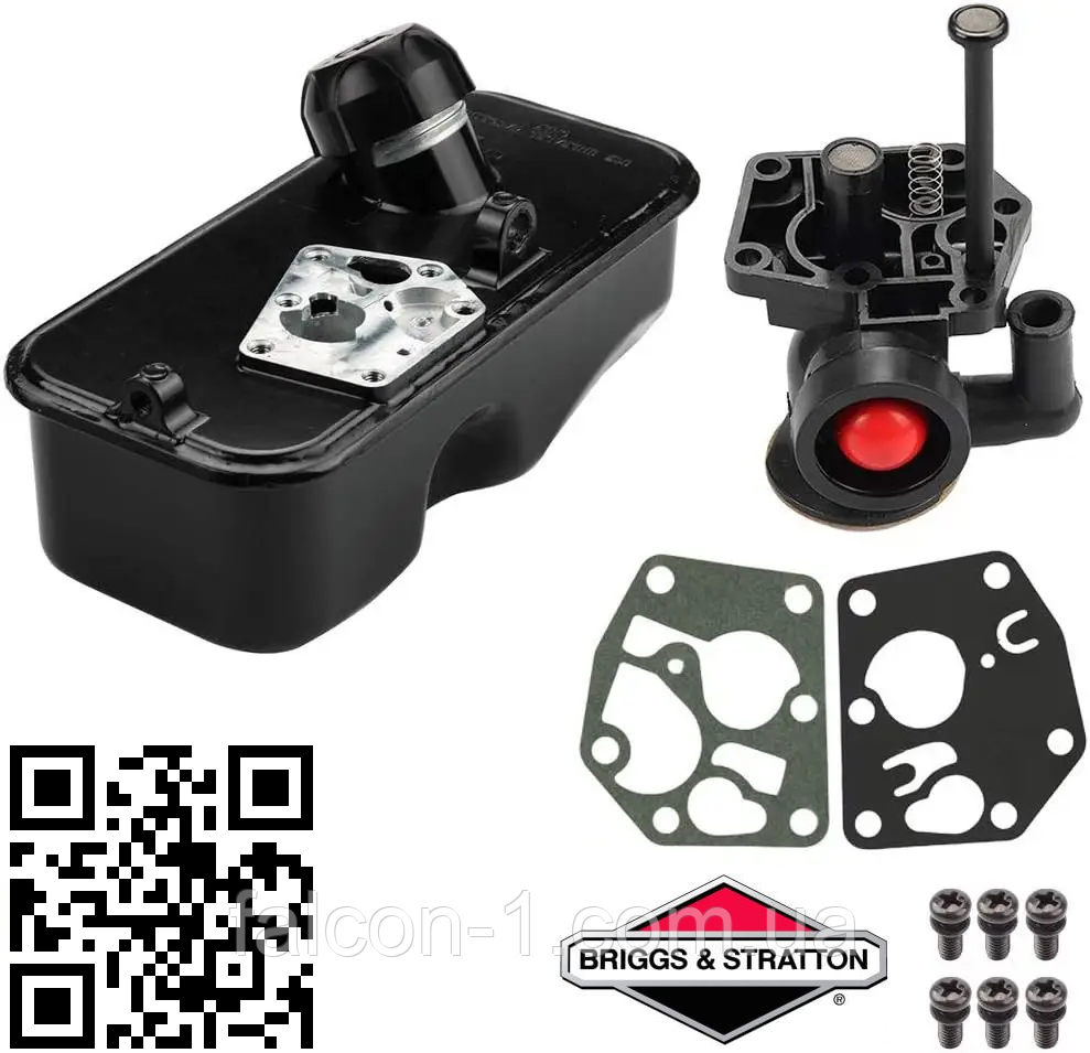 Бензобак + карбюратор Briggs Stratton 494406 494406 498809 498809A 9B900 для STH Viking Efco LR 48PBQ Alpina MTD McCulloch