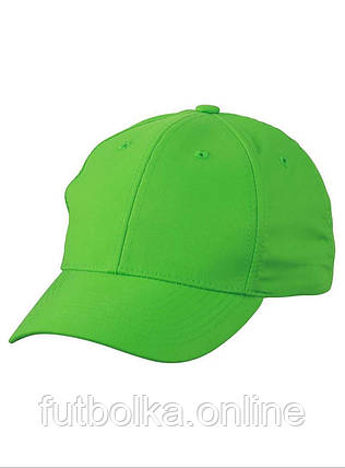 Зелена кепка з великим козирком 6 Panel Polyester Peach Cap Myrtle Beach, фото 1