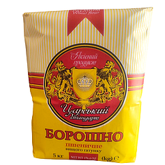 Борошно пшеничне вищого ґатунку Царський стандарт 5 кілограмів