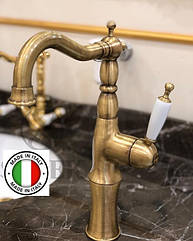 Бронзові змішувачі для ванної кімнати